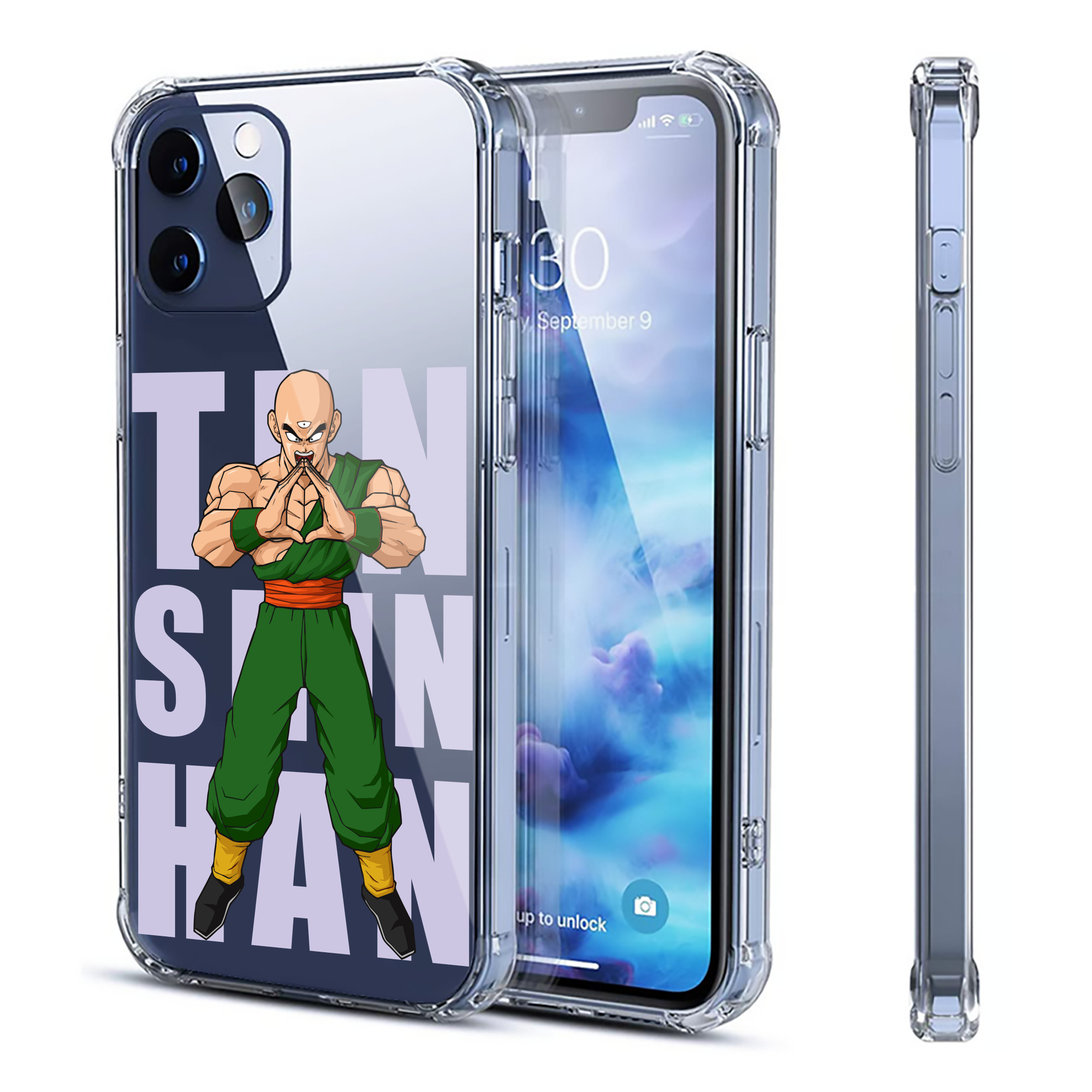 （画像用） ドラゴンボール DRAGON BALL 【iPhone 12シリーズ対応】透明スマホケース（クリアソフトケース）
